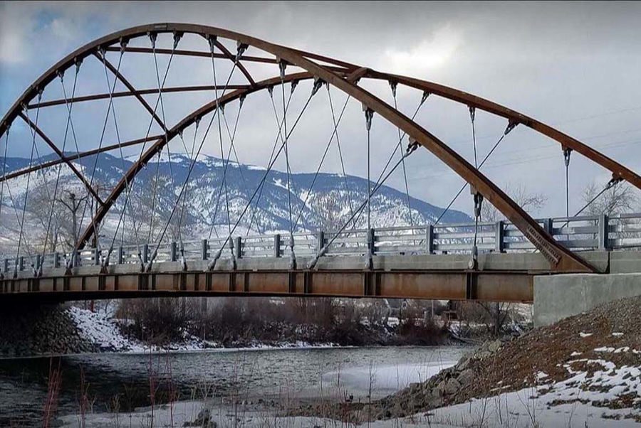 National Steel Bridge Alliance Names the Williams Creek (Shoup) Bridge a Merit Award Winner